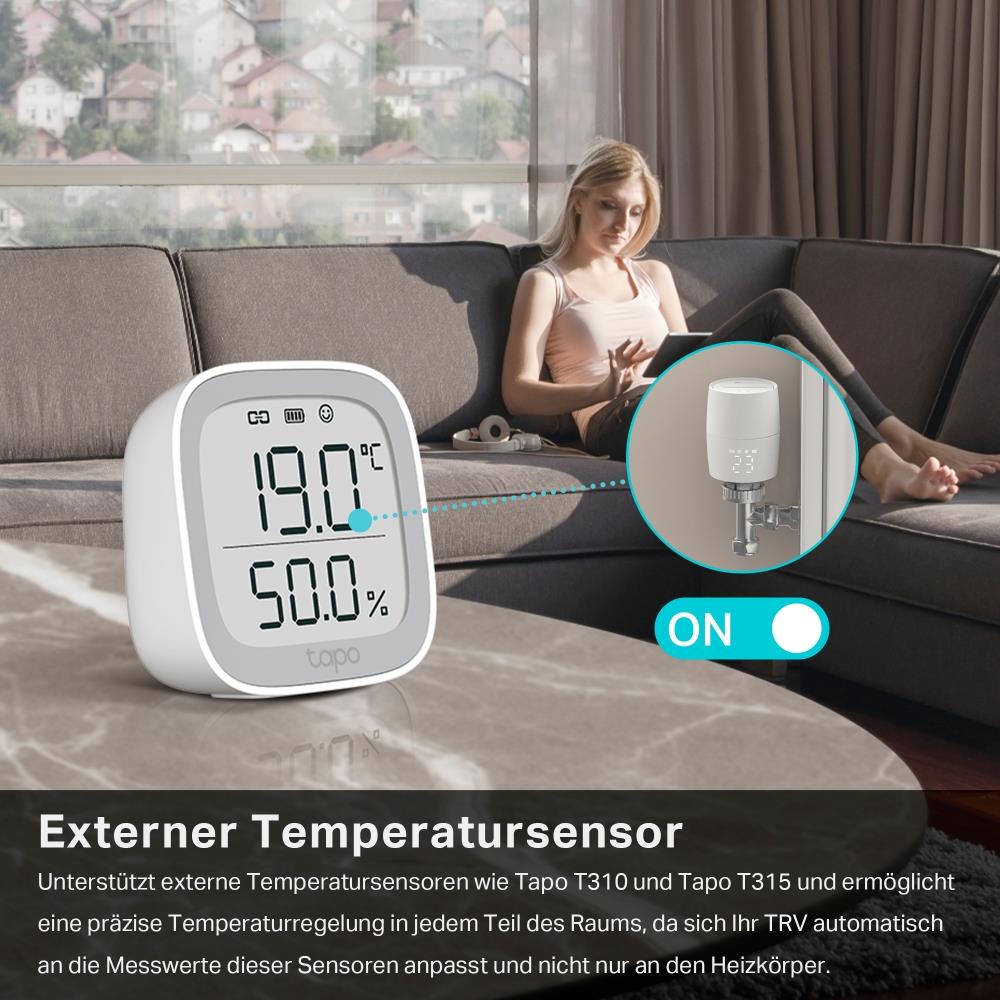 TP-Link Kasa KE100 KIT – Smartes Heizkörperthermostat-Starterkit mit Hub
