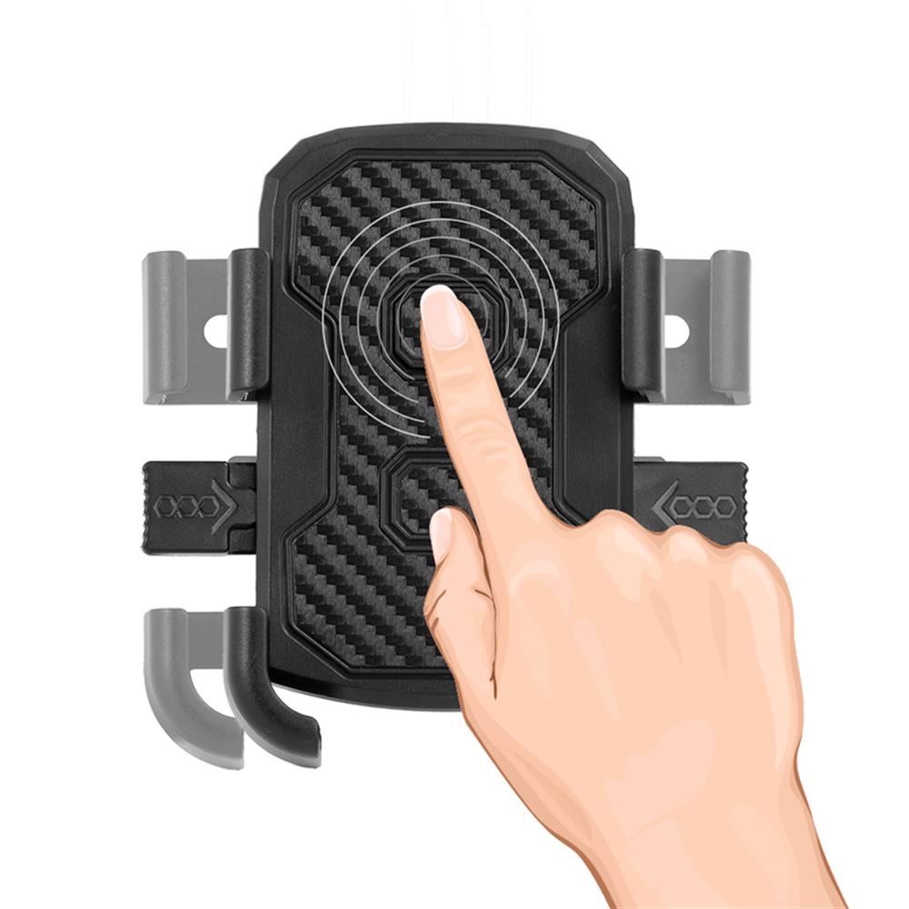 LogiLink Smartphone Fahrradhalterung 360 Grad drehbar 4,6 bis 7 Zoll