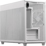 ASUS Prime AP201 MicroATX Gehäuse weiß Mesh-Design unterstützt ATX-Netzteile