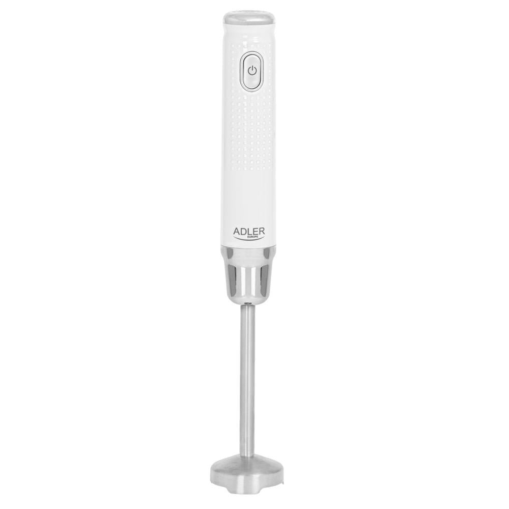 Adler AD 4617 Stabmixer 350W Handmixer Pürierstab ergonomisch Leiser Motor weiß