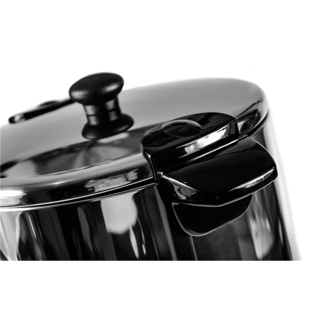 Camry CR 1259 Heißgetränkespender 20 Liter Edelstahl Heißwasserspender Zapfhahn silber