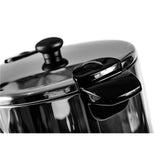 Camry CR 1259 Heißgetränkespender 20 Liter Edelstahl Heißwasserspender Zapfhahn silber