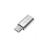 LogiLink USB-C Adapter auf Micro USB Buchse Silber