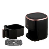 Adler AD 6322 Heißluftfritteuse 5 L mit LED-Touchpanel, 12 Programmen, 2000 W, schwarz