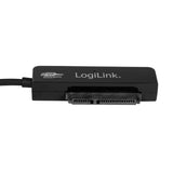 LogiLink USB 3.0 auf 2,5" S-ATA Adapter bis 5 Gbit/s mit Schutzhülle