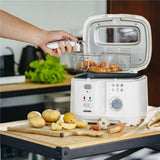 Mesko MS 4908 G Fritteuse – 2,5 L, Temperaturregelung, Frittierkorb, 1800 W