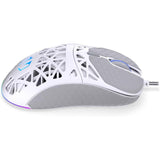 ENDORFY LIV Wireless Onyx White, Gaming Maus, kabellos, Ultraleicht (69 g), Weiß, 12.000 DPI, ARGB