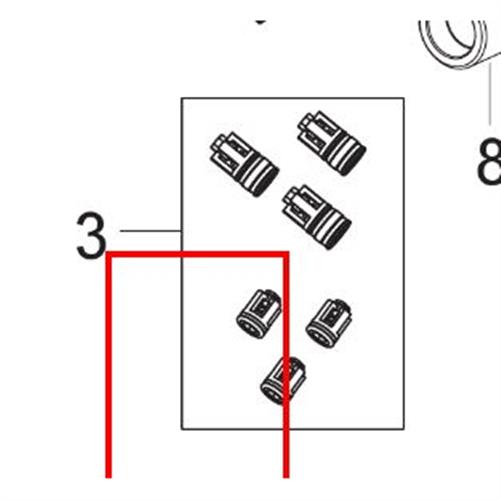 Nilfisk Original 31001131 Start-Stopp-System groß Ersatzteil