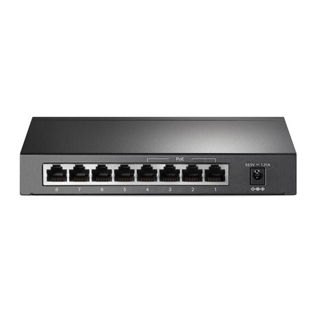 TP-Link TL-SG1008P 8-Port Gigabit Desktop Switch with 4-Port PoE+ Unmanaged Plug&Play