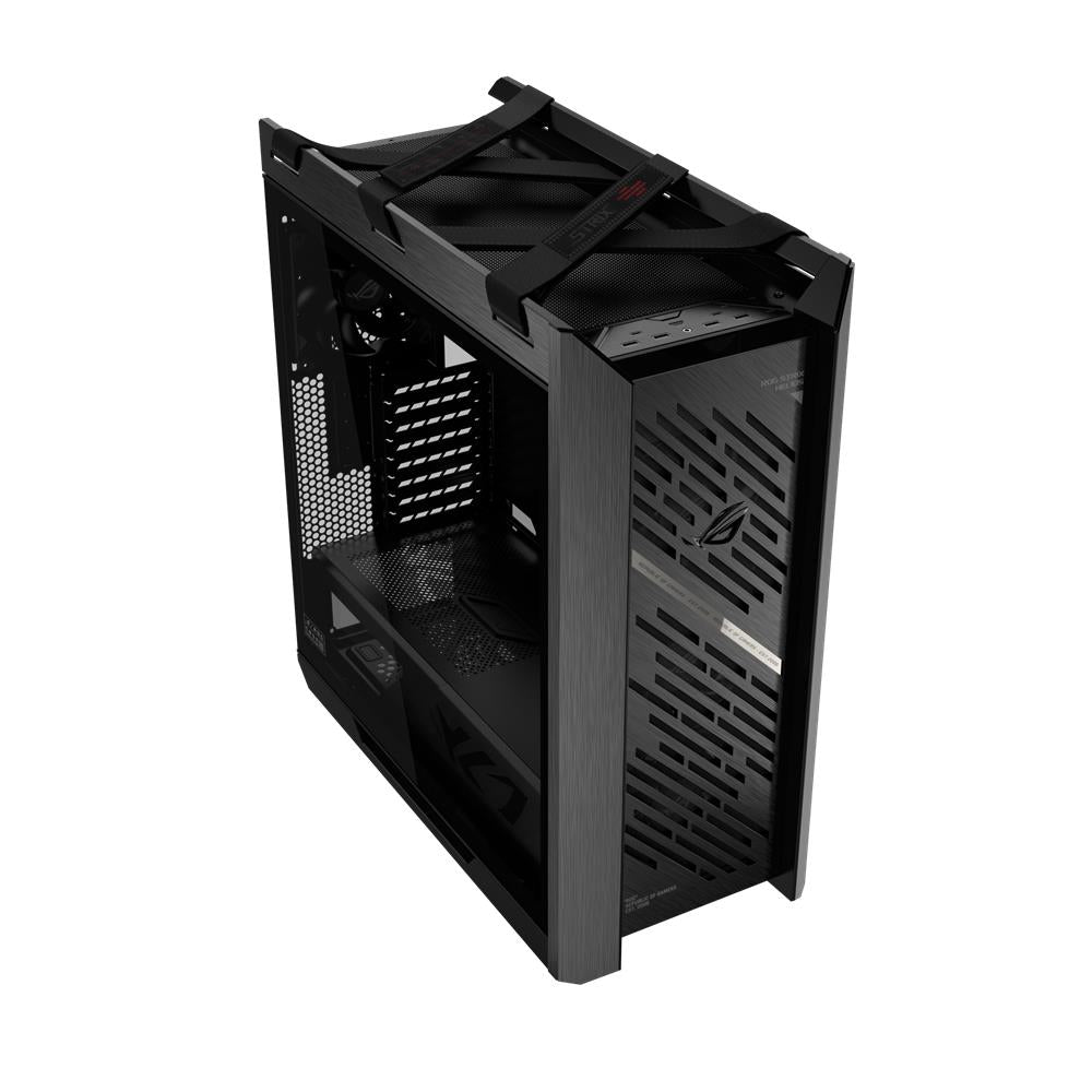 ASUS ROG Strix Helios II EATX Mid Tower Gaming PC Gehäuse mit 4 Lüftern und 420 mm Radiator
