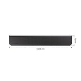 ENDORFY Thock Palm Rest, schwarze Handballenauflage, Magnetische Befestigung