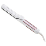 Adler AD 2326 Professioneller Haarglätter weiß/rosa – 2-in-1 Stylinggerät