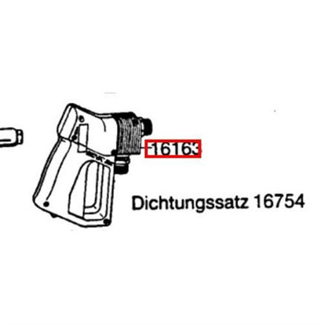 Nilfisk Original 16163 Pistole DX, C, CS... Wa Ersatzteil