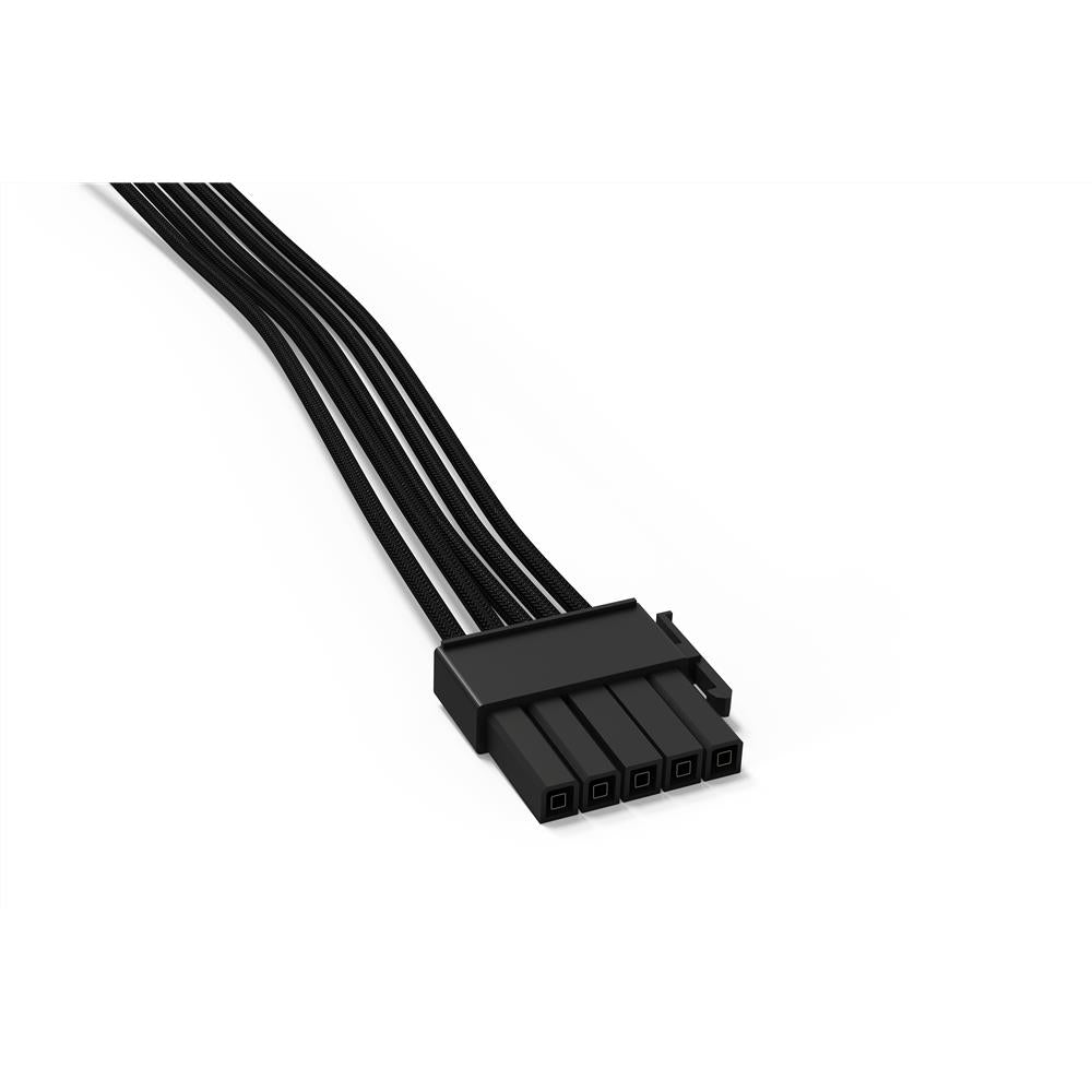 be quiet! CPU Power Cable CM-30750, 3x S-ATA + 1x HDD Anschluss 700 mm Stromkabel Netzteil schwarz