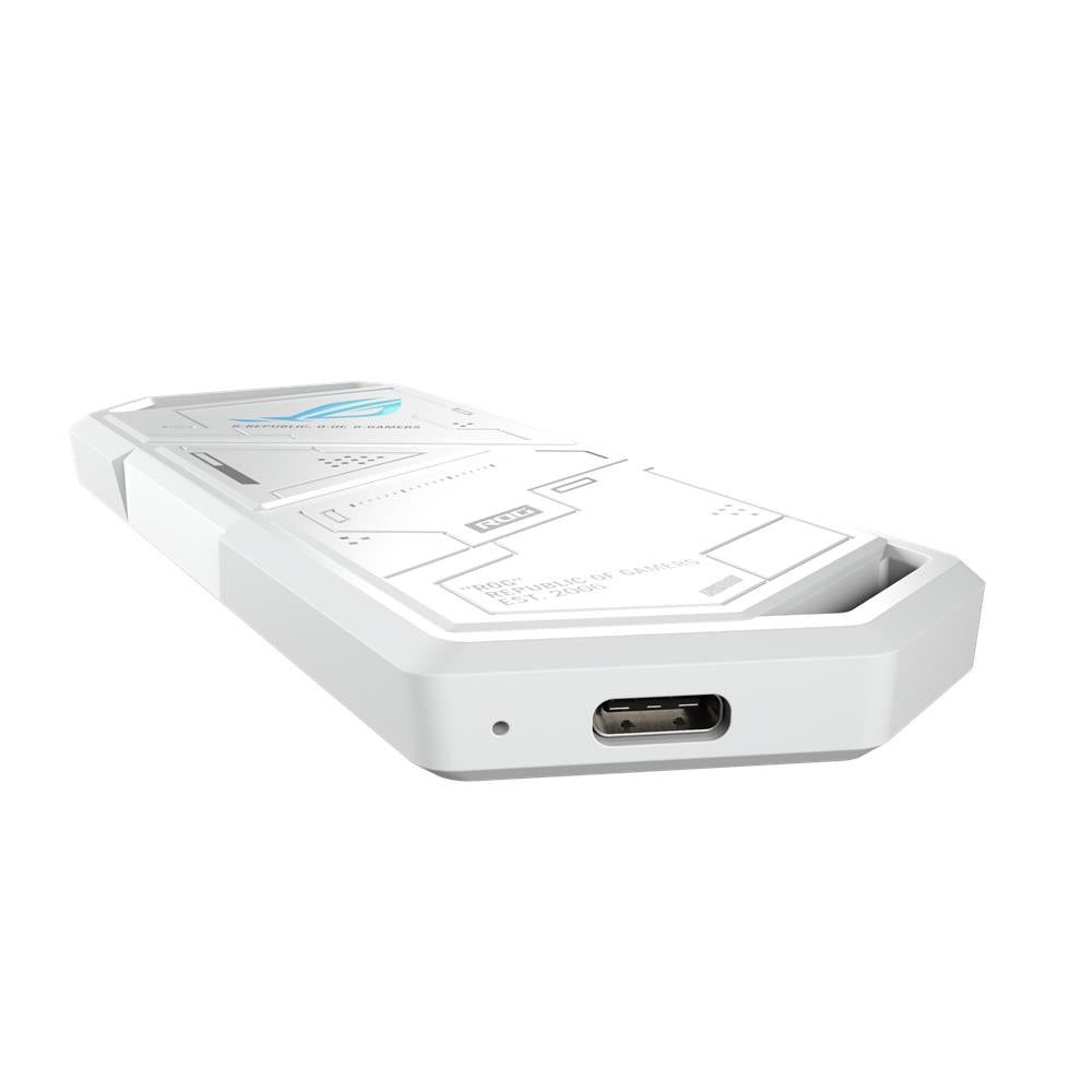 ASUS ROG Strix Arion White Edition M.2 NVMe-SSD-Gehäuse USB-C 10 Gbit/s