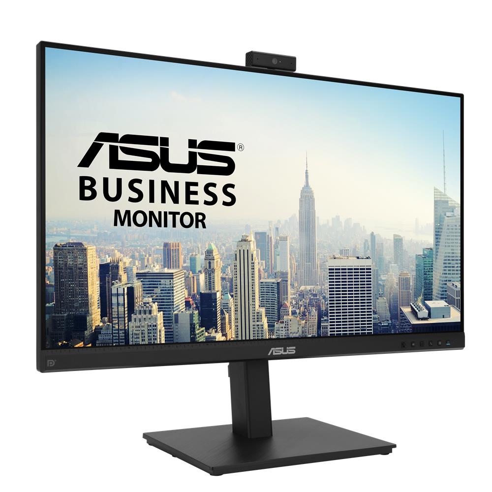 ASUS Business BE279QSK 27 Zoll Full HD Monitor 16:9 IPS Panel 1920x1080 Webcam DP HDMI D-Sub USB