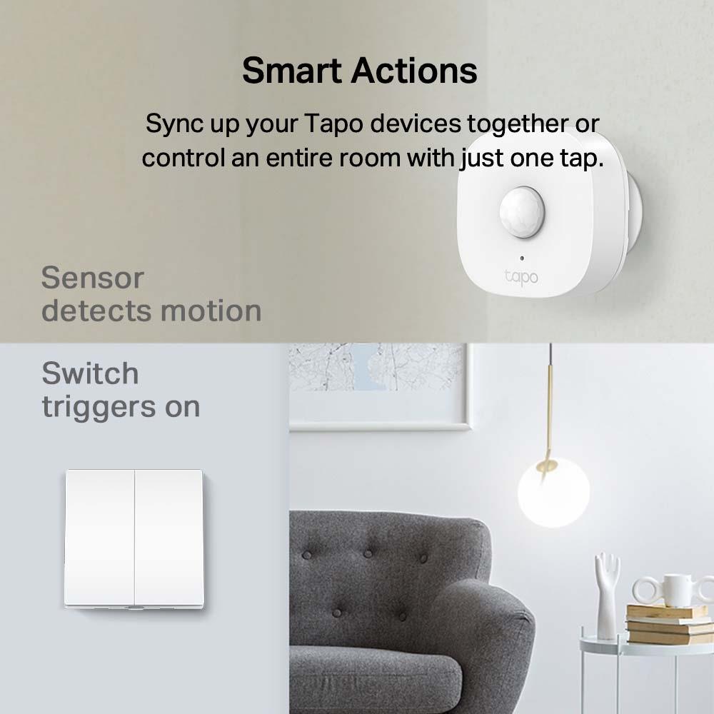 TP-Link Tapo S220 – Smarter Lichtschalter (2-fach), ohne extra Stromanschluss