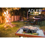 Adler AD 6602 Elektrogrill mit abnehmbarer Heizplatte, 2in1 Standgrill und Tischgrill