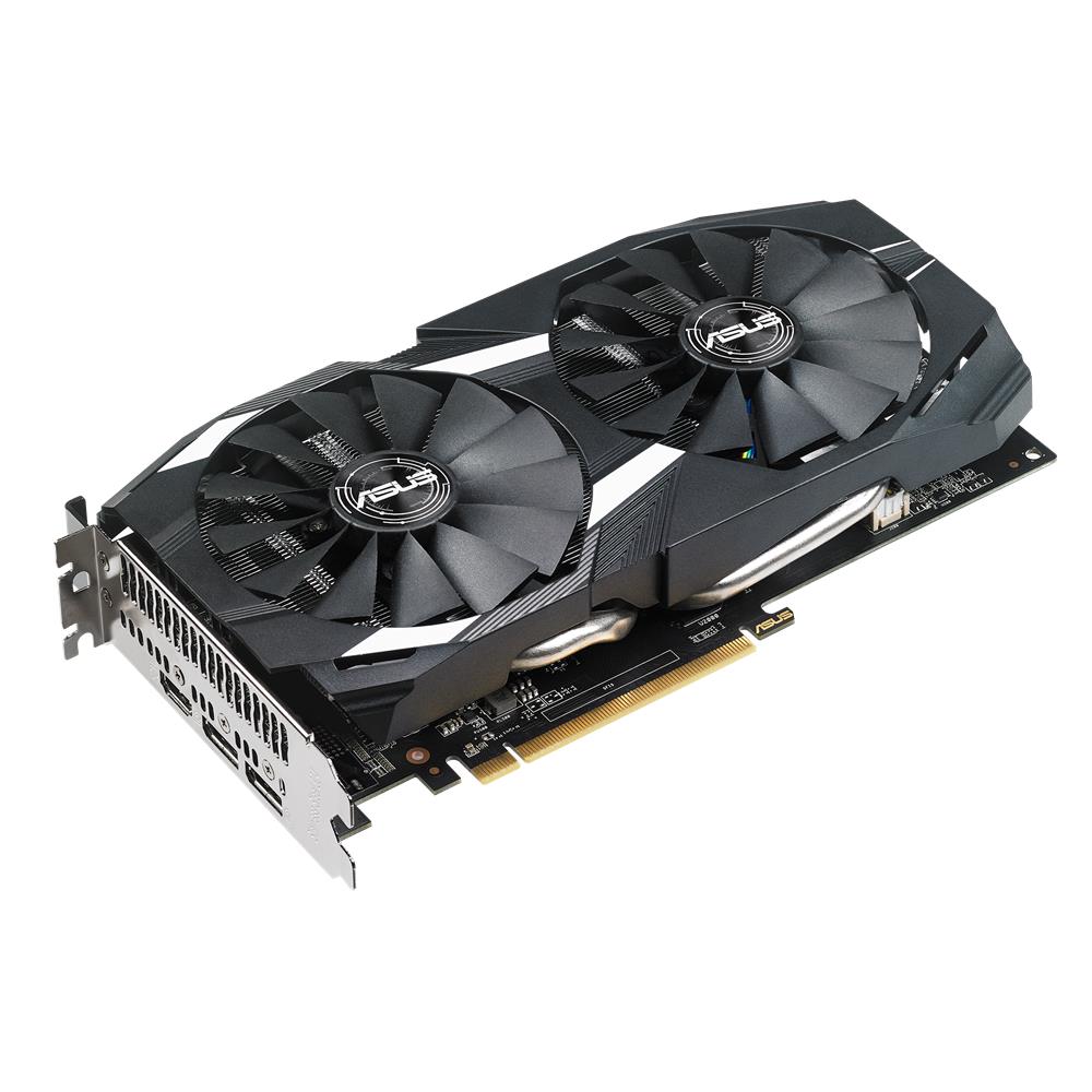 ASUS DUAL-RX560-4G Dual AMD Radeon RX 560 4GB Grafikkarte GDDR5 PCIe 3.0 HDMI DisplayPort