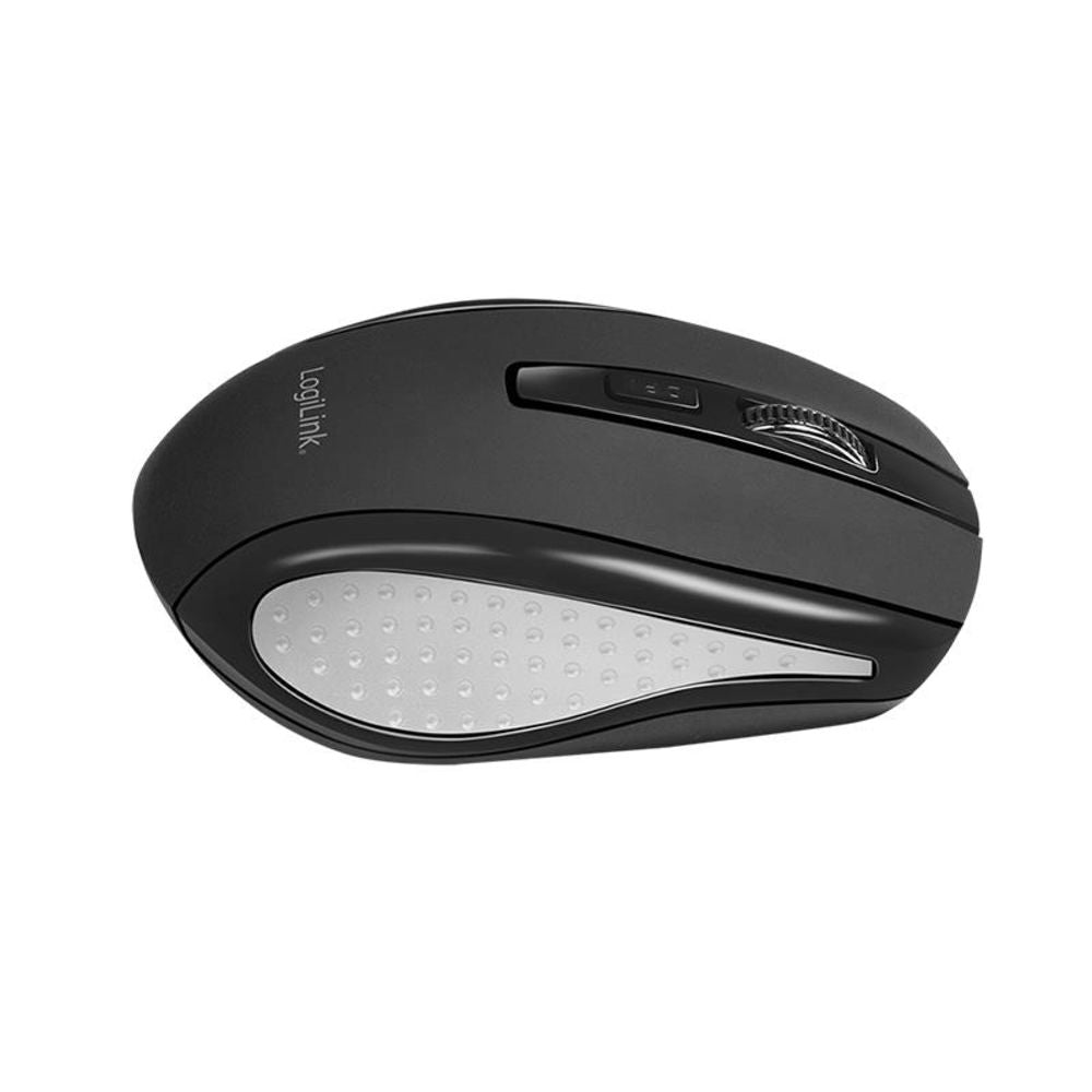 LogiLink Kabelloses Tastatur Maus Set 2,4 GHz 1000 dpi Schwarz