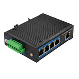 LogiLink Industrie Gigabit Ethernet PoE-Switch, 5-Port, 10/100/1000 Mbit/s