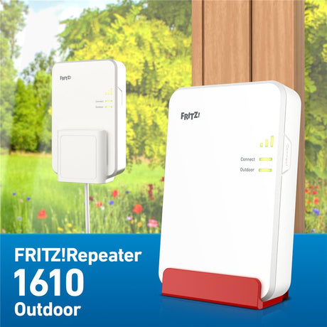 FRITZ!Repeater 1610 Outdoor WiFi 6 Für bestes WLAN überall – outdoor und indoor