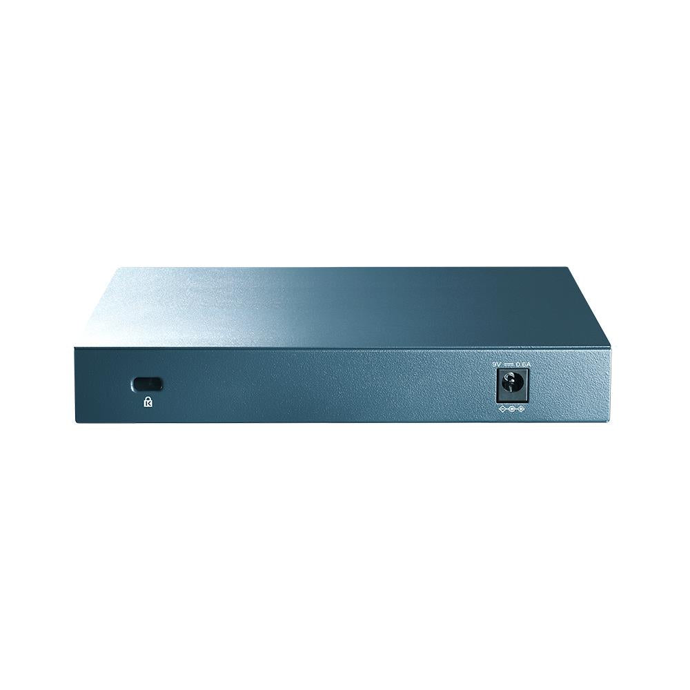 TP-Link LS108G 8-Port Gigabit Desktop Switch Unmanaged LiteWave Metallgehäuse Blau