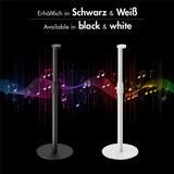 LogiLink Lautsprecherständer für SONOS ERA 100 & 300, höhenverstellbar, max. 5 kg, Weiß