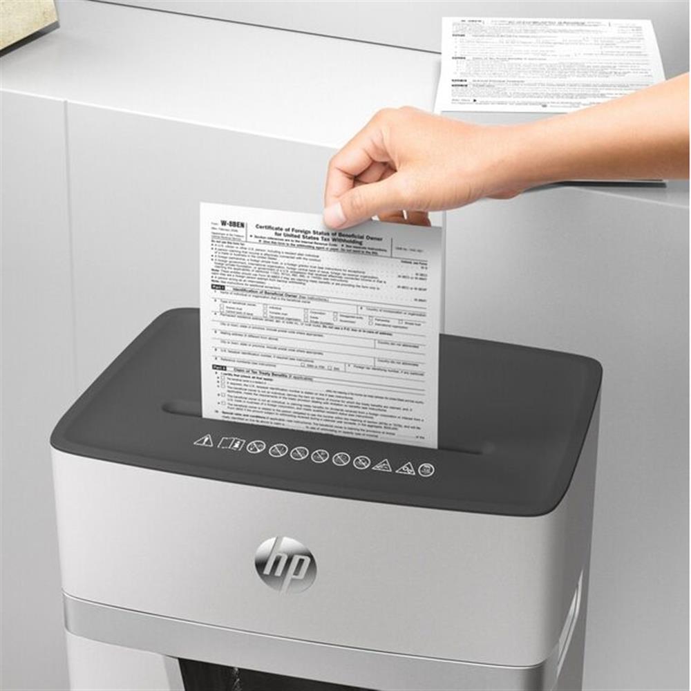 HP OneShred 15CC - Aktenvernichter, Sicherheitsstufe P-4, Cross Cut, 15 Blatt, 65 dB, 20 Liter