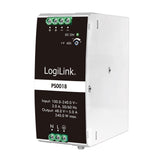 LogiLink Hutschienen-Netzteil – 240 W, 48 V, für TS-35 DIN Rail