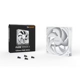 be quiet! Pure Wings 3 120mm PWM White Lüfter, hohe Drehzahl, niedrige Mindestdrehzahl