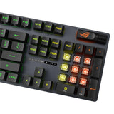 ASUS ROG Strix Scope II RX RGB Gaming Tastatur, QWERTZ-Layout, IP57 wasserdicht und staubgeschützt