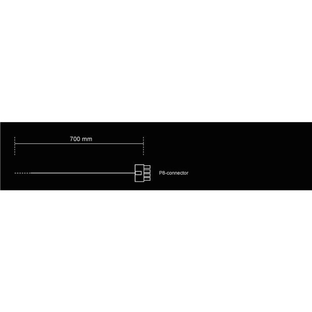 be quiet! CPU Power Cable CC-7710 Stromkabel 1x P8