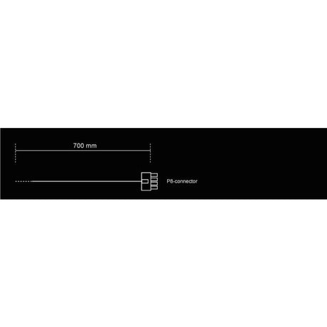 be quiet! CPU Power Cable CC-7710 Stromkabel 1x P8