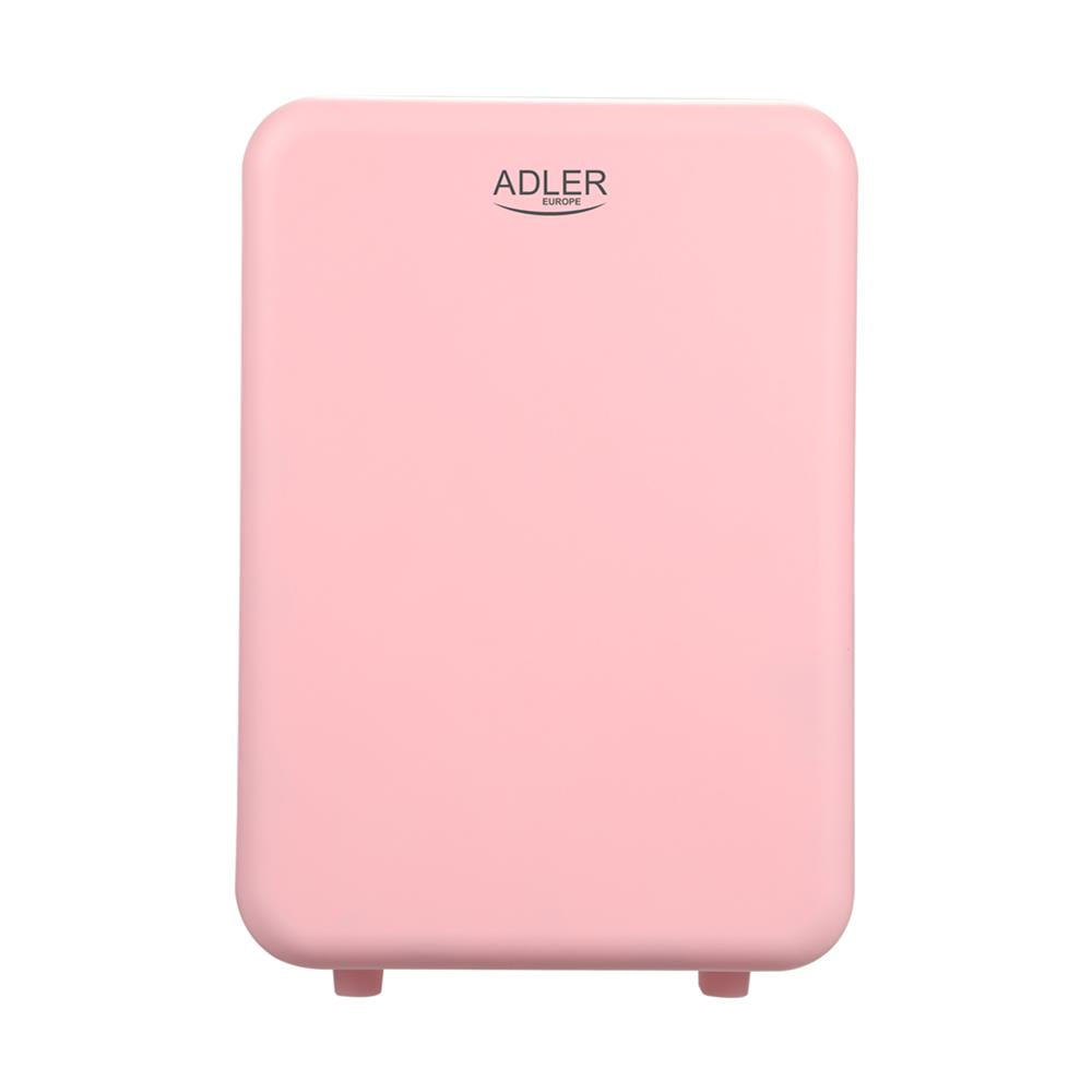 Adler AD 8084 Mini-Kühlschrank 4L – Kühl- & Heizfunktion, tragbar für Auto & Zuhause, pink