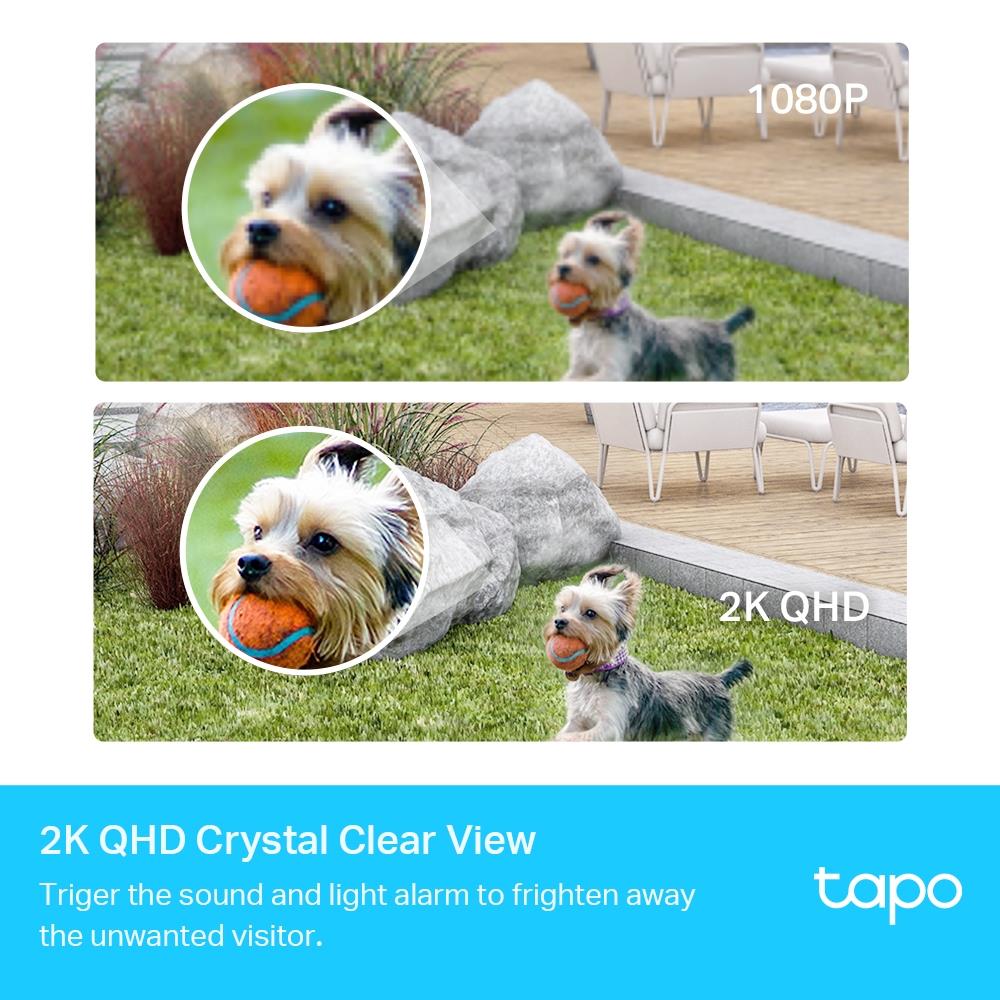 TP-Link Tapo C420S1 2K WLAN Kamera Set Akku Outdoor mit Hub IP65