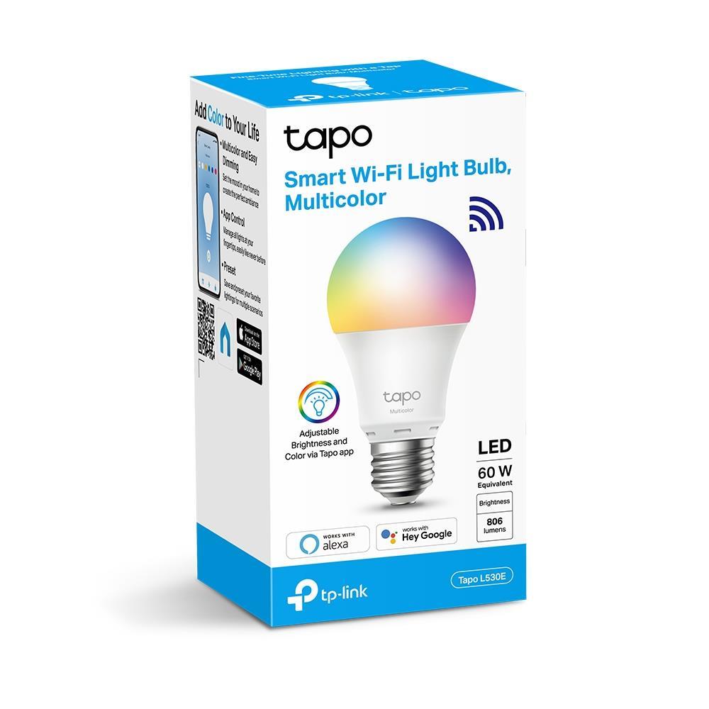 TP-Link Tapo L530E Smarte Intelligente WLAN-Glühbirne 8,7 W E27-Fassung | 1er Set | refurbished