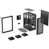 ENDORFY Ventum 200 Air, ATX PC-Gehäuse, inkl. 4x 120mm PWM-Lüfter, Frontblende aus Mesh, Seitenteil aus gehärtetem Glas | EY2A002