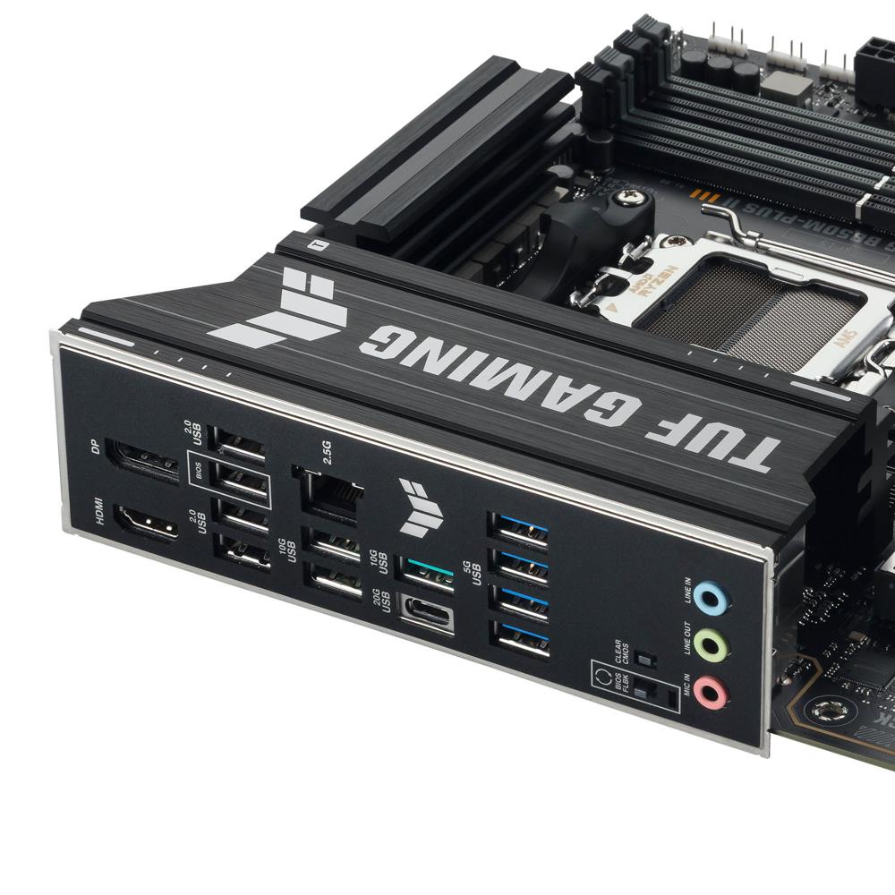 ASUS TUF GAMING B850M-PLUS II Mainboard AM5 micro ATX DDR5 PCIe 5.0 Aura Sync