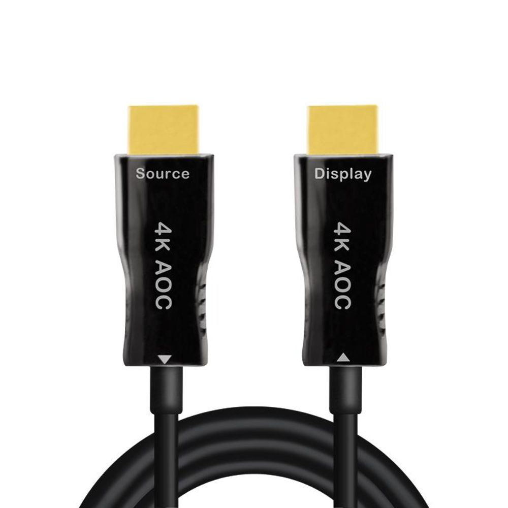 LogiLink HDMI-Kabel HDMI-A-Stecker an HDMI-A-Stecker 4K/60 Hz AOC schwarz 20 m