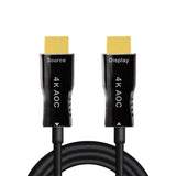 LogiLink HDMI-Kabel HDMI-A-Stecker an HDMI-A-Stecker 4K/60 Hz AOC schwarz 20 m