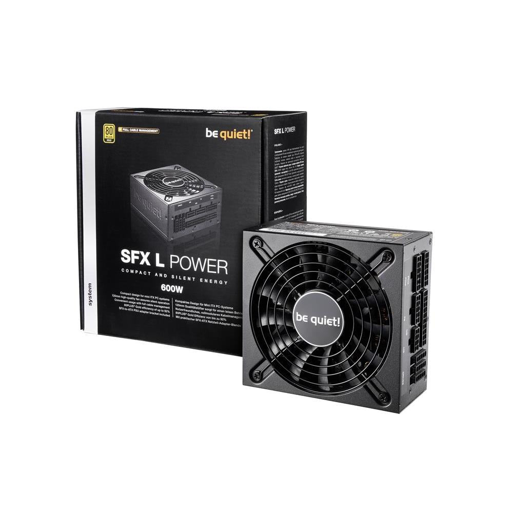 be quiet! SFX L Power 600W PC Netzteil Lüfter 120mm für Mini ITX PCs BN239