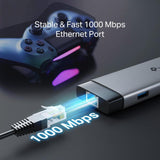 TP-Link UH9120C USB C Hub 9 in 1 HDMI 4K LAN SD USB Power Delivery