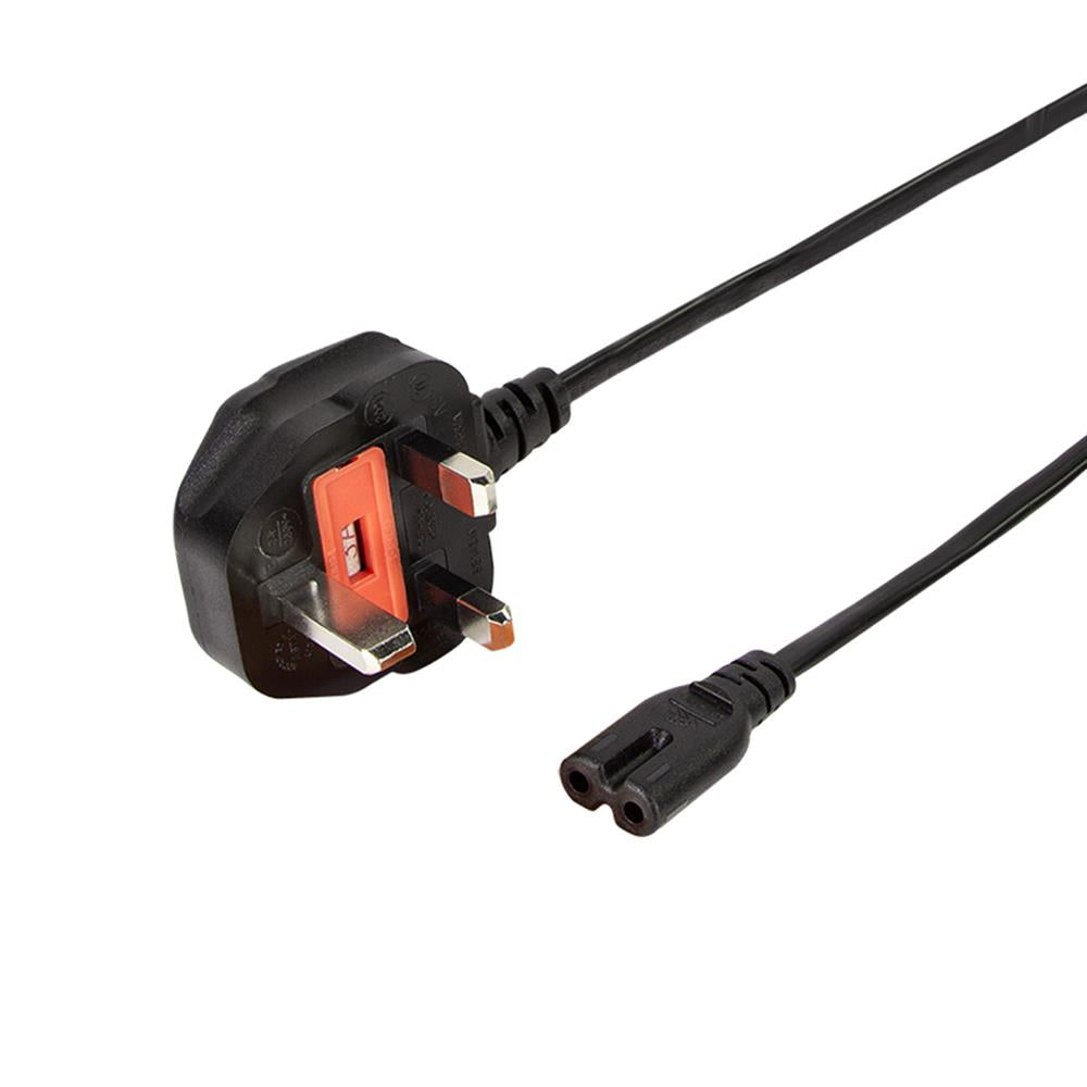 LogiLink Netzkabel, BS 1363 (UK) zu IEC C7, schwarz, 1,8 m