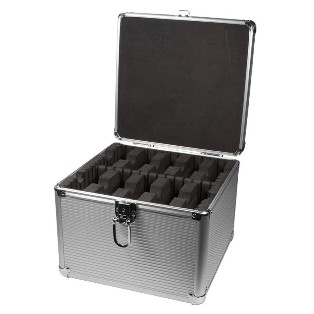 LogiLink 3,5" Festplatten‑Schutzkoffer für 10 HDDs, staub‑ & wasserfest, abschließbar