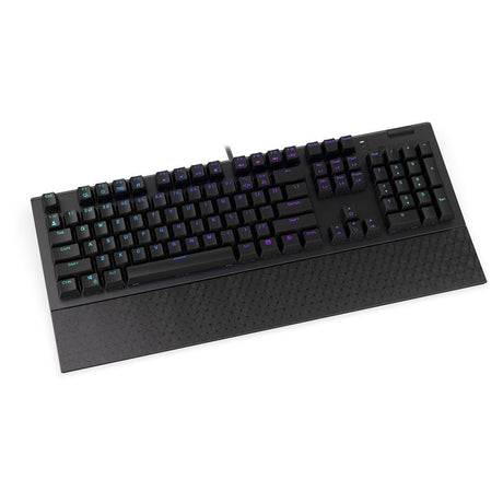 ENDORFY Omnis Blue, Mechanische Tastatur, Handballenauflage, US-Layout (QWERTY), mechanische Schalter in Kailh Blue