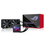 ASUS ROG RYUJIN II 240 All-in-One CPU-Wasserkühlung 3,5-Zoll-LCD Pumpenlüfter zur Kühlung VRM M.2