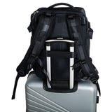Camry CR 6880 Reiserucksack 24L, Handgepäck Rucksack 40x20x30 cm, Laptoprucksack bis 17 Zoll, Schuhfach, Nassfach, RFID, USB, YKK
