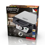 Camry CR 3046 Waffeleisen 1600 Watt für 2 Waffeln Schwarz