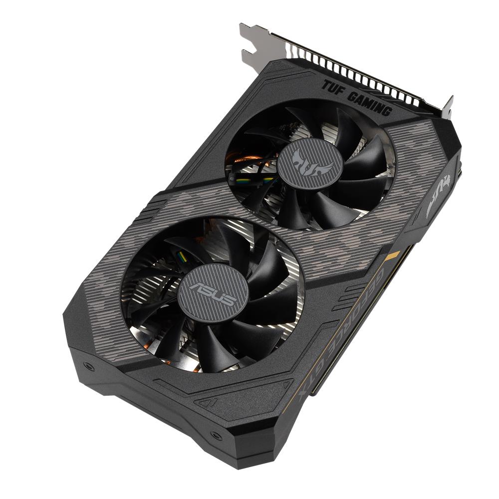 ASUS TUF Gaming GeForce GTX 1650 OC Edition 4GB GDDR6 Gaming Grafikkarte (NVIDIA, PCIe 3.0, HDMI, DP)